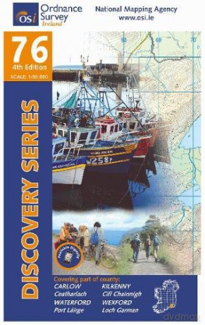 Carlow, Kilkenny, Waterford, Wexford (Irish Discovery Series) - Ordnance Survey Ireland [KSIĄŻKA]
