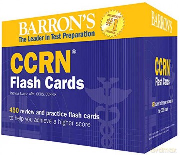 CCRN Exam Flash Cards (Barron's Test Prep) - Patricia Juarez APN CCNS [KSIĄŻKA]