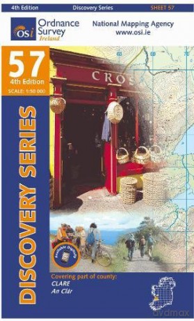 Clare (Irish Discovery Series) - Ordnance Survey Ireland [KSIĄŻKA]