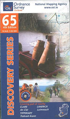 Clare, Limerick, Tipperary (Irish Discovery Series) - Ordnance Survey Ireland [KSIĄŻKA]