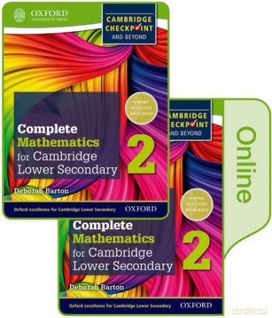 Complete Mathematics for Cambridge Lower Secondary Book 2: Print and Online Student Book (Cie Checkpoint) - Deborah Barton [KSIĄŻKA]