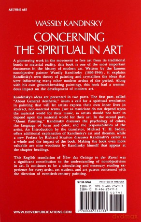 Concerning the Spiritual in Art (Dover Fine Art, History of Art) - Wassily Kandinsky [KSIĄŻKA]