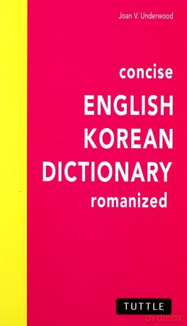 Concise English-Korean Dictionary - J.V. Underwood [KSIĄŻKA]