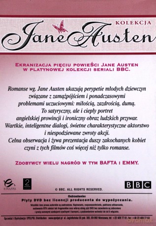 Kolekcja Jane Austen [BOX] [7DVD]
