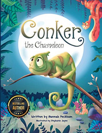 Conker the Chameleon - Hannah Peckham [KSIĄŻKA]