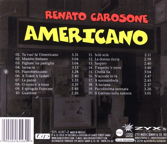 Renato Carosone: Americano [CD]