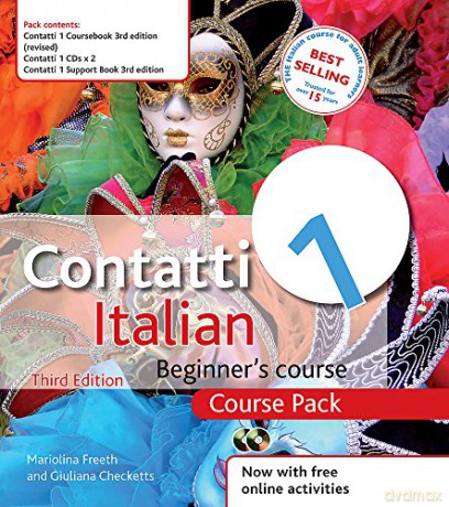 Contatti 1 Italian Beginner's Course 3rd Edition: Course Pack|Contatti - Listed No Author [KSIĄŻKA]