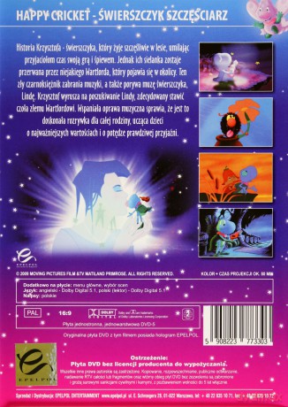 Świerszczyk szczęściarz [DVD]