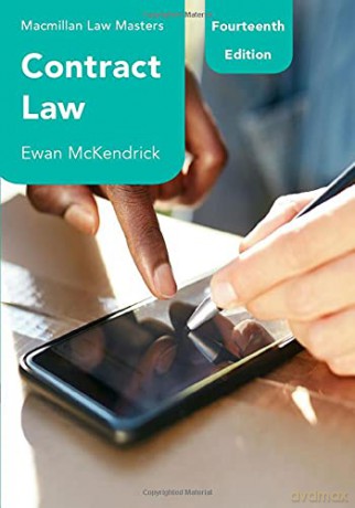 Contract Law (Macmillan Law Masters) - Ewan McKendrick [KSIĄŻKA]