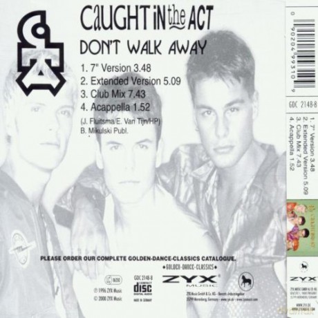 Don't Walk Away (maxi-single) [CD]