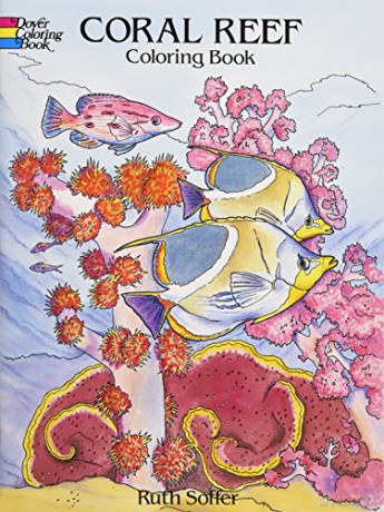 Coral Reef Coloring Book (Dover Nature Coloring Book) - Ruth Soffer [KSIĄŻKA]
