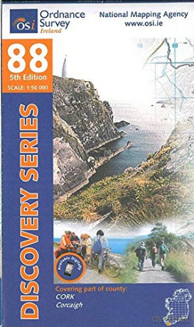 Cork (Irish Street Maps) - Ordnance Survey Ireland [KSIĄŻKA]