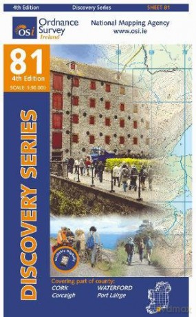 Cork, Waterford (Irish Discovery Series): 81 - Ordnance Survey Ireland [KSIĄŻKA]