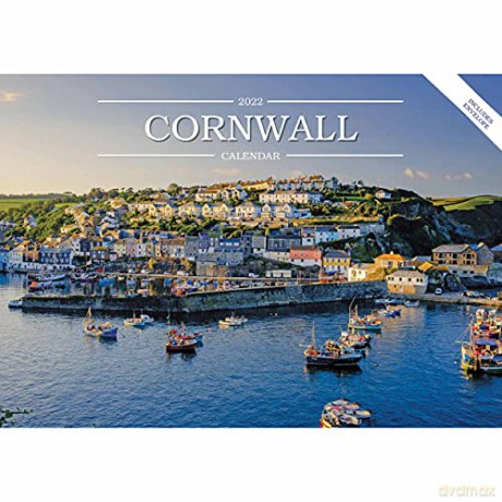 Cornwall A5 Calendar 2022 [KALENDARZ]
