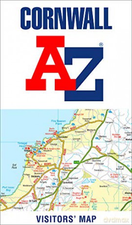 Cornwall A-Z Visitors' Map - A-Z maps [KSIĄŻKA]