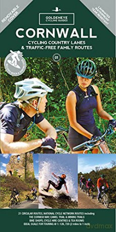 Cornwall Cycling Country Lanes (Goldeneye Cycling guides) [KSIĄŻKA]