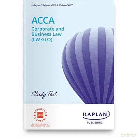 Corporate And Business Law (Lw - Glo) - Study Text [KSIĄŻKA]