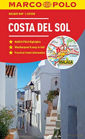 Costa Del Sol Marco Polo Holiday Map - pocket size, easy fold Costa del Sol map (Marco Polo Holiday Maps) - Marco Polo [KSIĄŻKA]