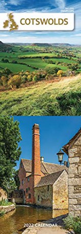 Cotswolds Slim Calendar 2022 [KALENDARZ]