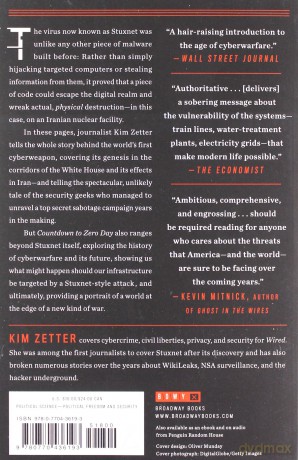 Countdown to Zero Day: Stuxnet and the Launch of the World's First Digital Weapon - Kim Zetter [KSIĄŻKA]