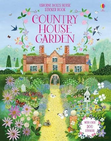 Country House Gardens Sticker Book (Dolls House Sticker Books) - Struan Reid [KSIĄŻKA]