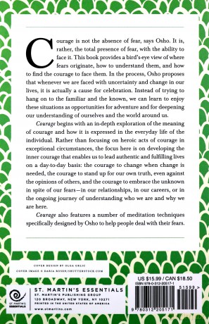 Courage: the Joy of Living Dangerously (Insights for a New Way of Living) (Osho Insights for a New Way of Living) [KSIĄŻKA]