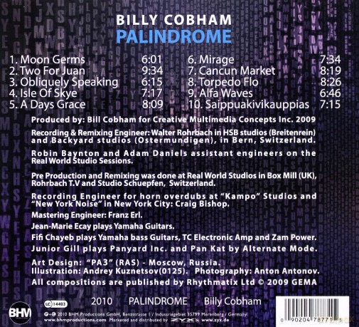 Palindrome [CD]