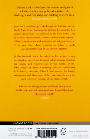 Covering Islam: How the Media and the Experts Determine How We See the Rest of the World - Edward W Said [KSIĄŻKA]