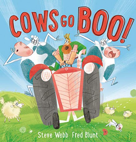 Cows Go Boo! - Steve Webb [KSIĄŻKA]