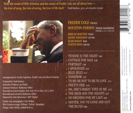 Freddy Cole Sings Mr. B [CD]