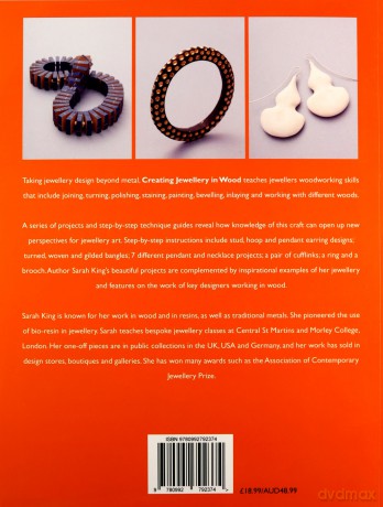 Creating Jewellery in Wood: Skill-building projects and techniques - Sarah King [KSIĄŻKA]