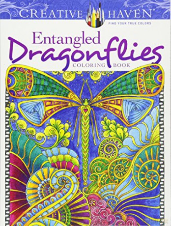 Creative Haven Entangled Dragonflies Coloring Book - Angela Porter [KSIĄŻKA]