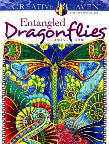 Creative Haven Entangled Dragonflies Coloring Book - Angela Porter [KSIĄŻKA]