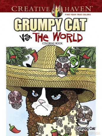 Creative Haven Grumpy Cat Vs. The World Coloring Book - Diego Pereira [KSIĄŻKA]