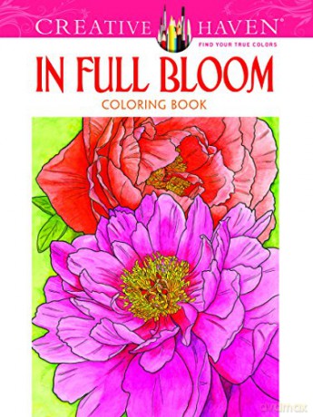 Creative Haven In Full Bloom Coloring Book - Ruth Soffer [KSIĄŻKA]