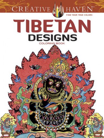 Creative Haven Tibetan Designs Coloring Book - Marty Noble [KSIĄŻKA]