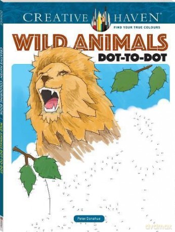 Creative Haven Wild Animals Dot-to-Dot [KSIĄŻKA]