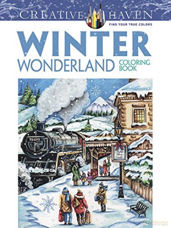 Creative Haven Winter Wonderland Coloring Book - Teresa Goodridge [KSIĄŻKA]