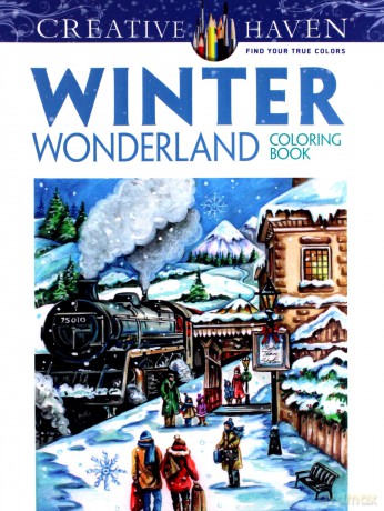 Creative Haven Winter Wonderland Coloring Book - Teresa Goodridge [KSIĄŻKA]