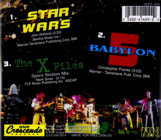 Gwiezdne Wojny/Babylon/X-Files (maxi-single) (Star Wars) [CD]