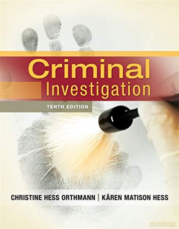 Criminal Investigation - Kären Hess [KSIĄŻKA]