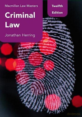 Criminal Law (Macmillan Law Masters) - Jonathan Herring [KSIĄŻKA]