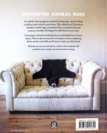 Crocheted Animal Rugs - Vanessa Mooncie [KSIĄŻKA]