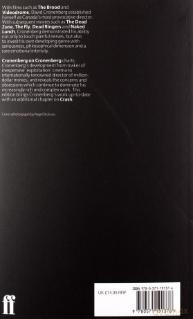 Cronenberg on Cronenberg - David Cronenberg [KSIĄŻKA]