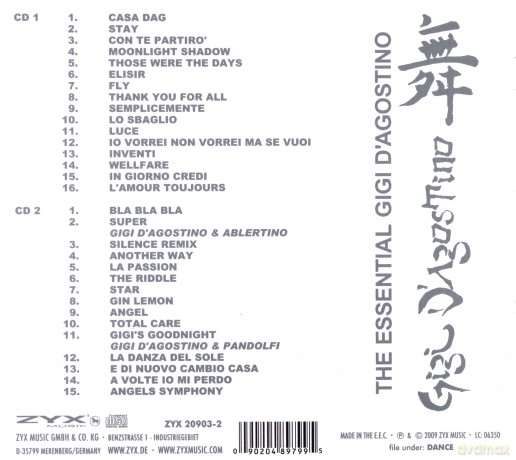 The Essential Gigi D'Agostino [2CD]