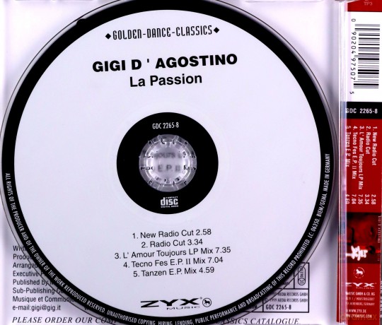 La Passion (maxi-single) [CD]