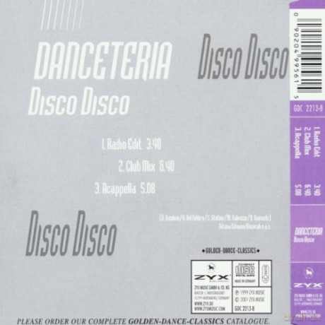 Disco Disco (maxi-single) [CD]