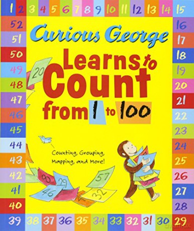 Curious George Learns to Count from 1 to 100 - H. A. Rey [KSIĄŻKA]