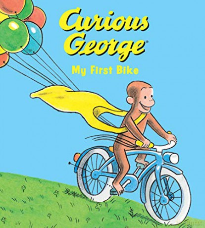 Curious George My First Bike (Padded Board Book) - Rey H. A. Rey [KSIĄŻKA]