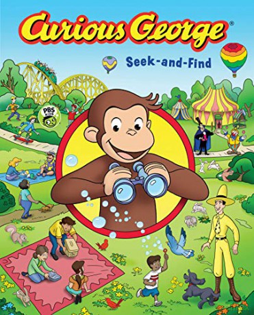 Curious George Seek-And-Find (CGTV) - A, H Rey [KSIĄŻKA]